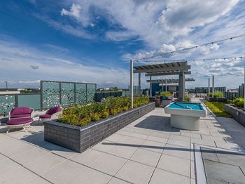 Rooftop deck